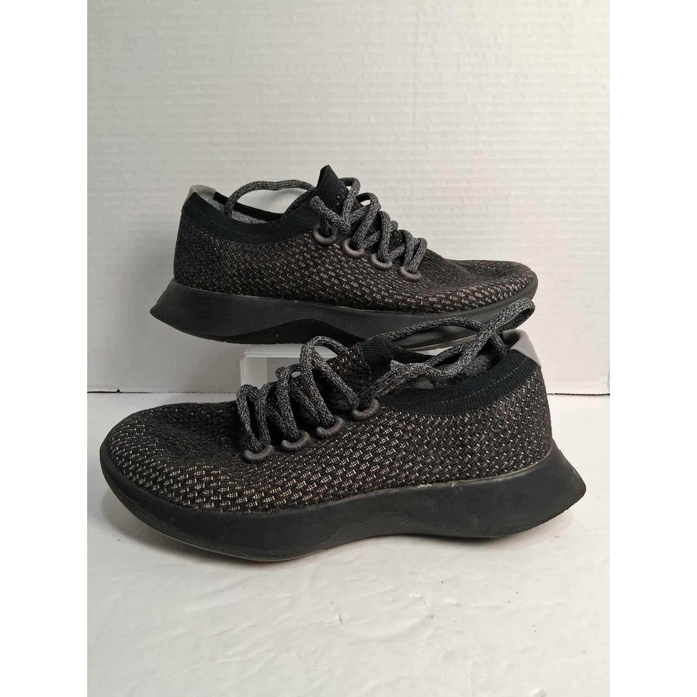 Allbirds Women's Wool Runners‎ Black Speckled Knit Sneakers Size 7